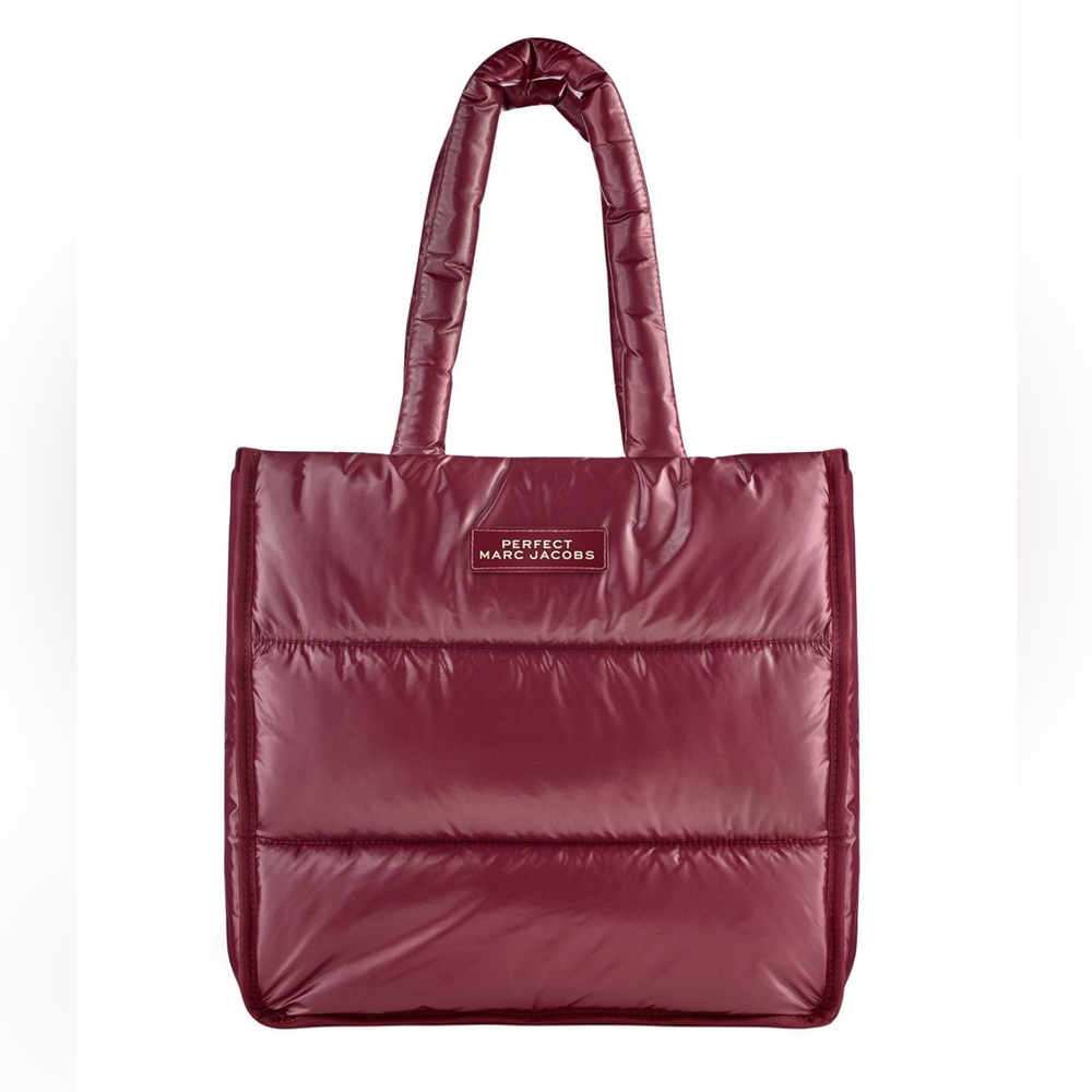 Marc Jacobs Deep Red Quilted Tote
